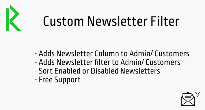 Customer Newsletter Filter