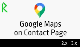 Google Maps on Contact Page