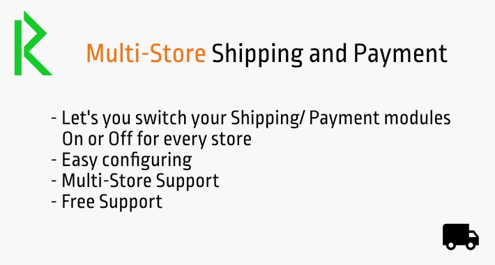 Multi-Store Shipping and Payment
