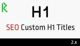 SEO Custom H1 Titles