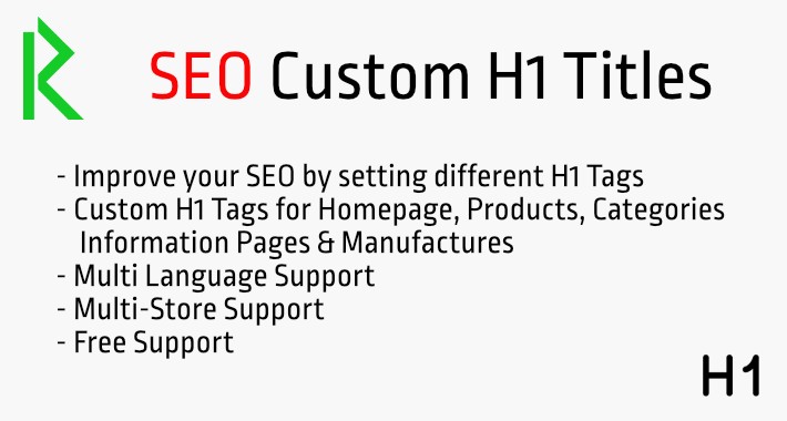 SEO Custom H1 Titles