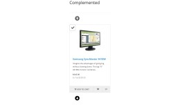 Complemented (related) products