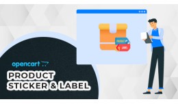 Opencart Product Stickers and Labels