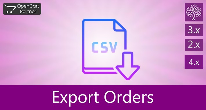 Export Orders with Filters