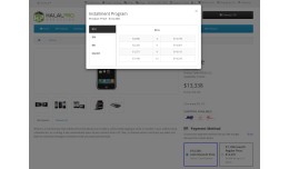 Installment Simulation Opencart