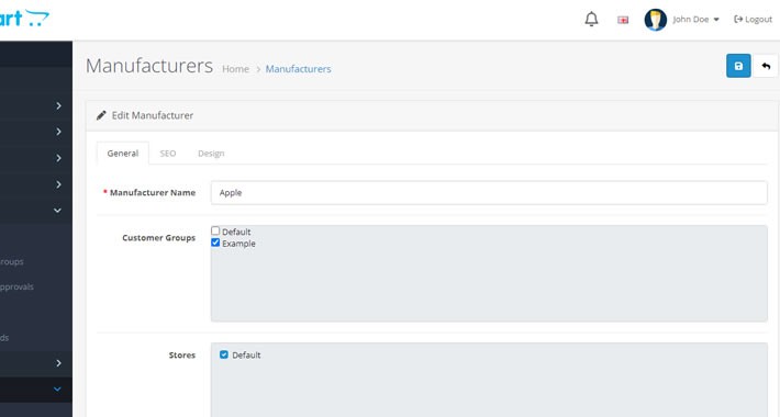 Restrict Manufacturers By Customer Group Vqmod