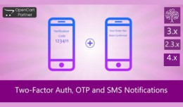 OpenCart SMS and OTP Extension