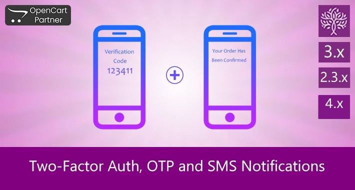 OpenCart SMS and OTP Extension
