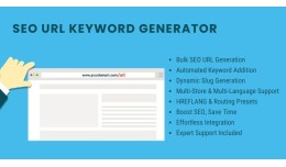 SEO URL Keyword Generator - OpenCart 4