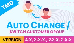 Auto Change / Switch Customer Group