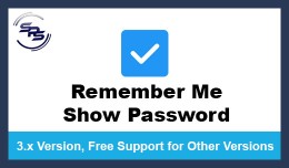 Remember Me & Show Password