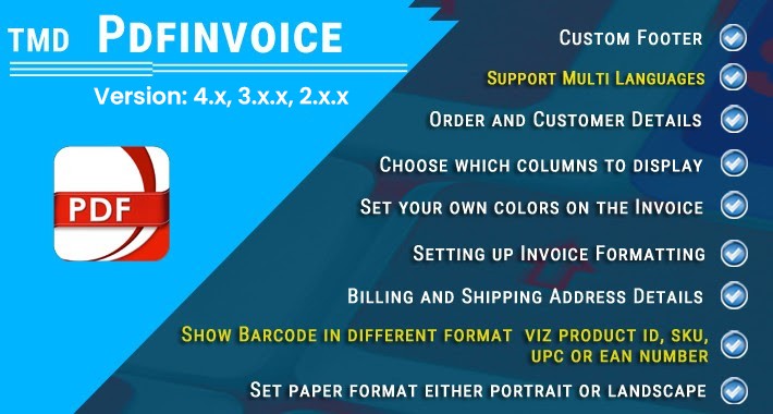 PDF Invoice PRO