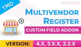 Multivendor Register Custom Field  Addon