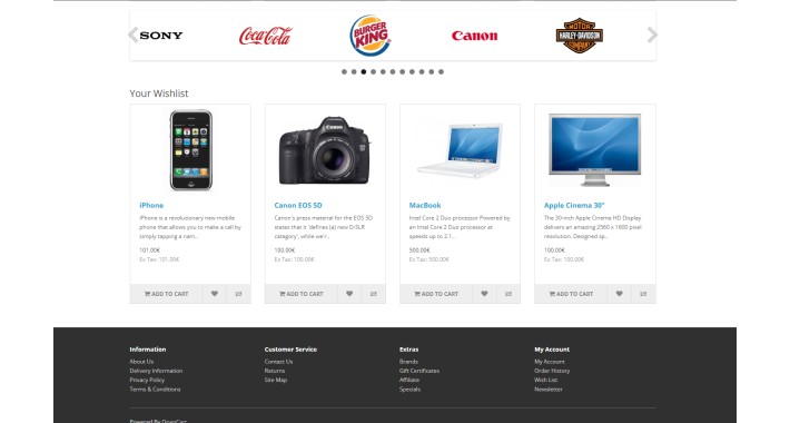 Wishlist Module