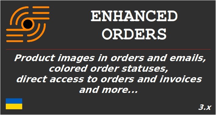 Enhanced Orders (product images in emails and orders)