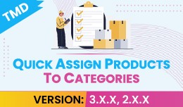 Quick Assign Products to Categories