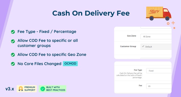 Cash On Delivery Fee