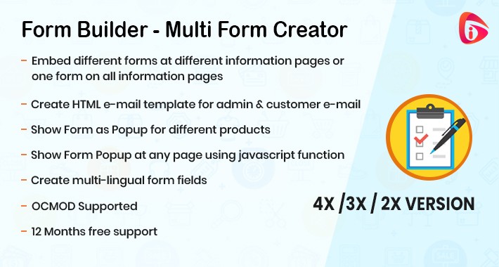 Form Builder Pro - Multi Form Creator (4x, 3x, 2x, 1.5x)