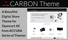 Accura Carbon Opencart 4 Multipurpose Theme