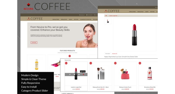 Accura Coffee Opencart 4 Multipurpose Theme
