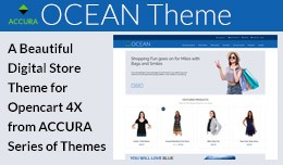 Accura Ocean Opencart 4 Multipurpose Theme