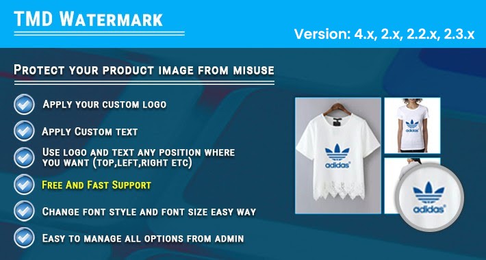 Opencart Add watermark To Product Image