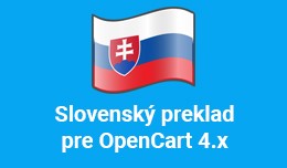 Slovencina pre OpenCart 4.x | Slovak Language fo..