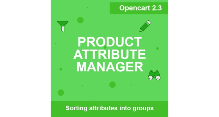 Grouping of attributes in a product