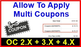 Allow To Apply Multi Coupons