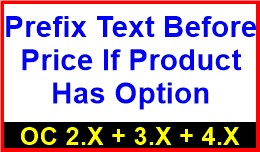 Prefix Text Before Price If Product Has Option