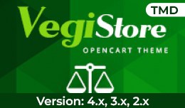 Vegistore - Responsive Opencart Theme