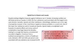 Opioid Use in Canada