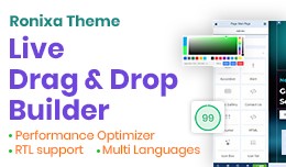 Ronixa Theme - OpenCart Live Drag and Drop Page ..