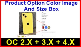 Product Option Color Image And Size Box