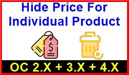 Hide Price For Individual Product
