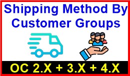Shipping Method By Customer Groups