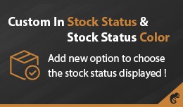 Custom In Stock Status and Stock Status Color