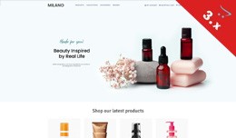 Milano - Beauty, Cosmetic, Makeup - Responsive T..