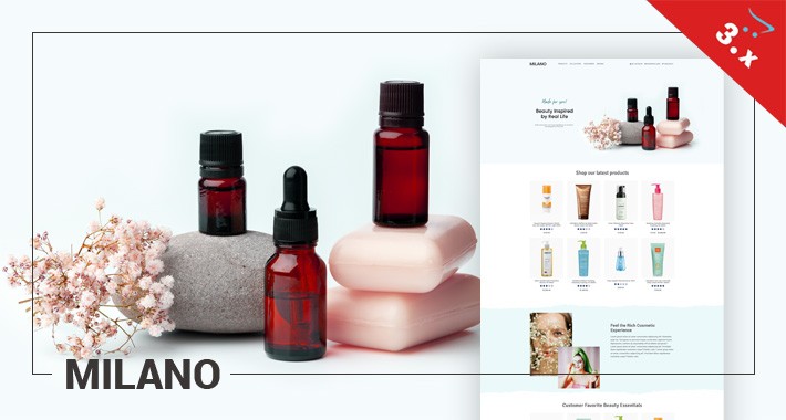 Milano - Beauty, Cosmetic, Makeup - Responsive Template