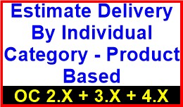 Estimate Delivery By Individual Category - Produ..