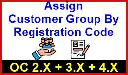 Assign Customer Group By Registration Code