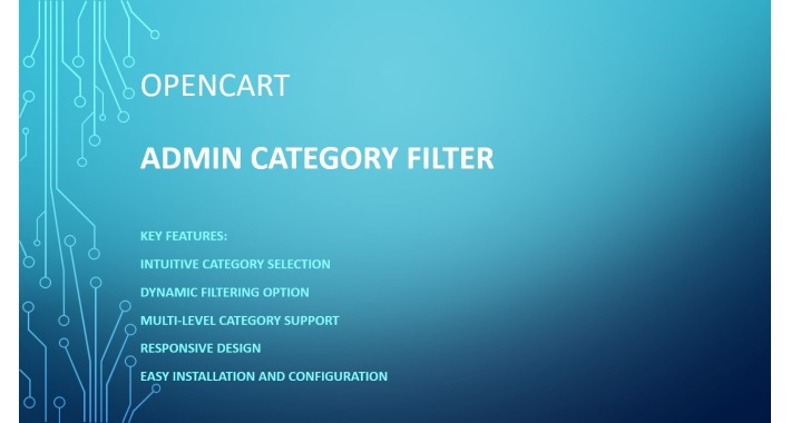 Admin Category Filter Admin Category Filter