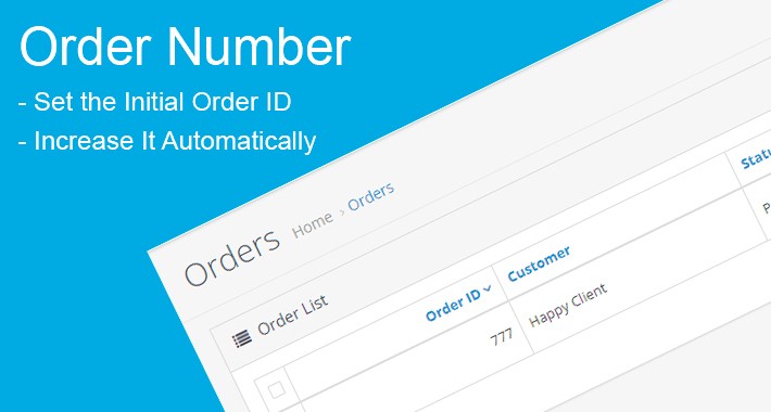 Order Number