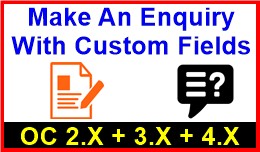 Make An Enquiry With Custom Fields