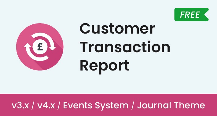 Customer Transaction Report