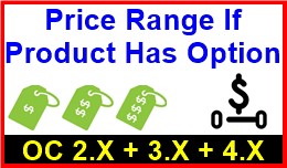 Price Range If Product Has Option