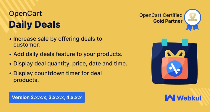 Opencart Daily Deals