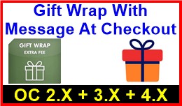 Gift Wrap With Message At Checkout