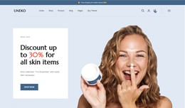 Uneko - Premium Cosmetics OpenCart 4 Theme