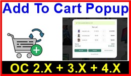 Add To Cart Popup